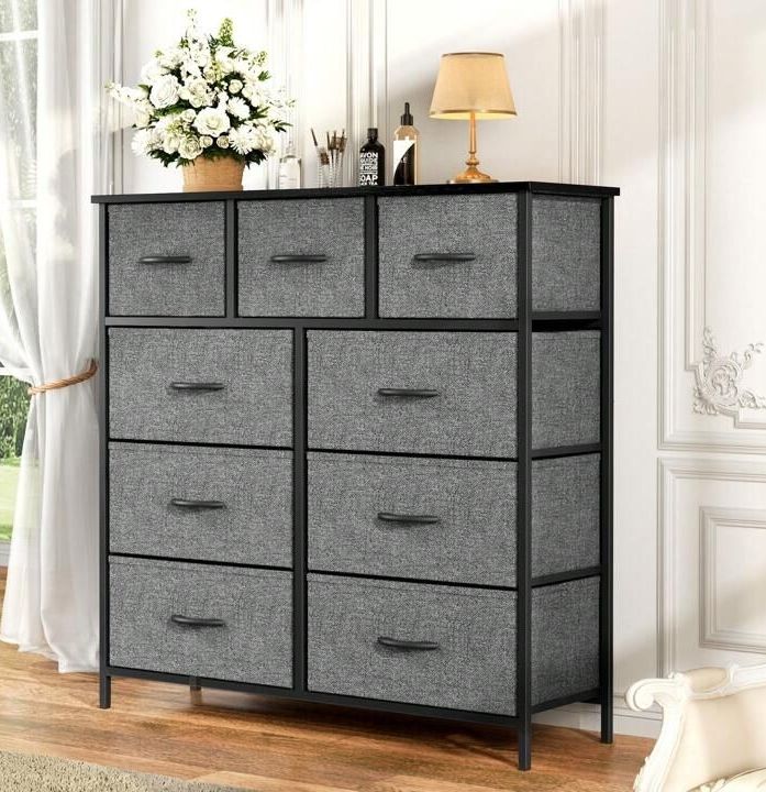 Mesa Cajonera Cuadrada de 9 Niveles