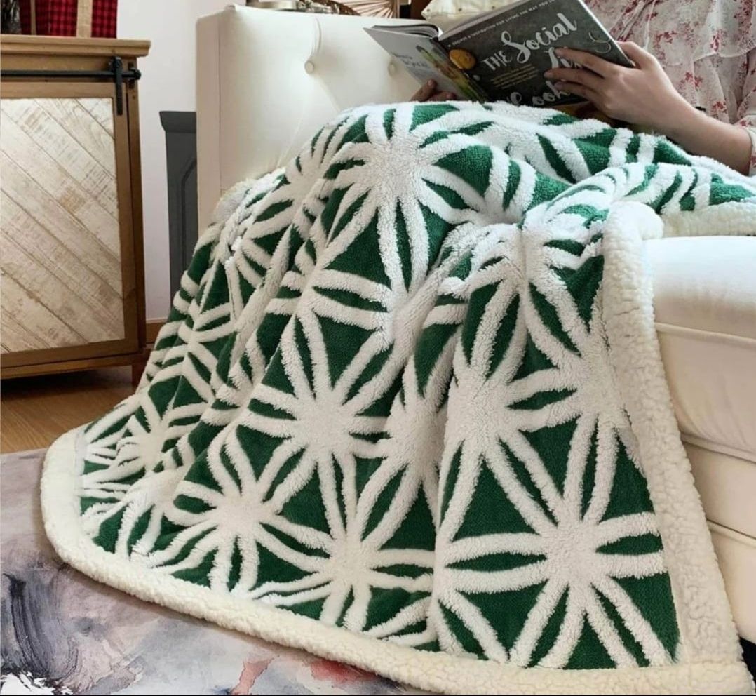 Manta Ultra Suave de Copo de Nieve