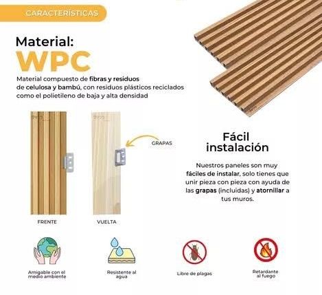 Lambrin Ranurado de PVC