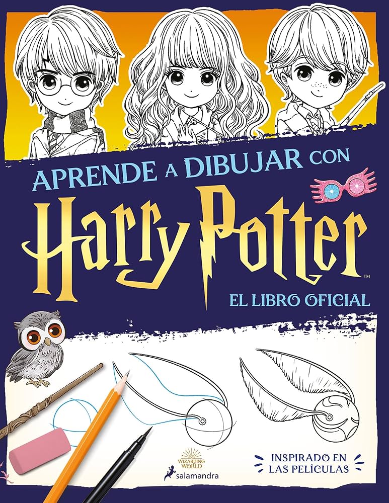 Aprende a Dibujar con Harry Potter - El Libro Oficial
