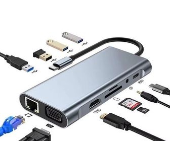 C USB Hub 11en1