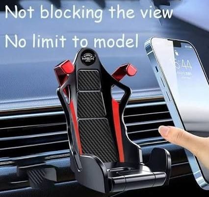 Bucket seat style mobile holder