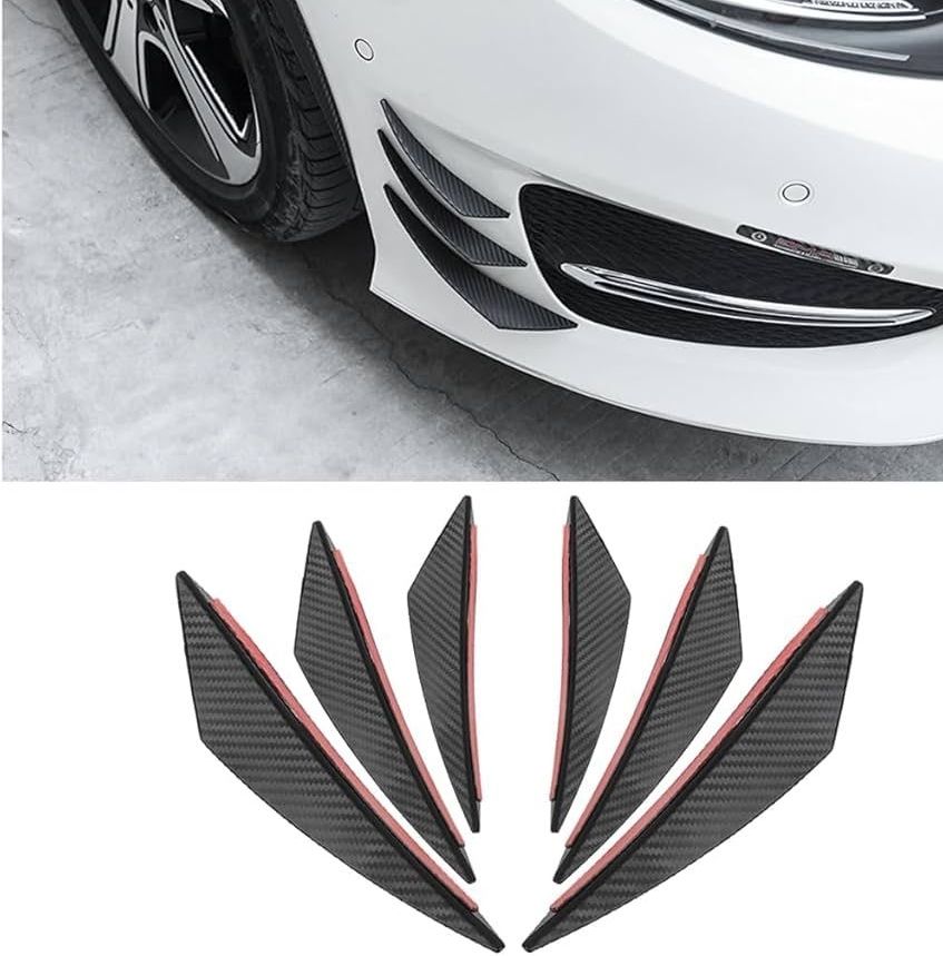 Canards set 6pcs(black / carbon)