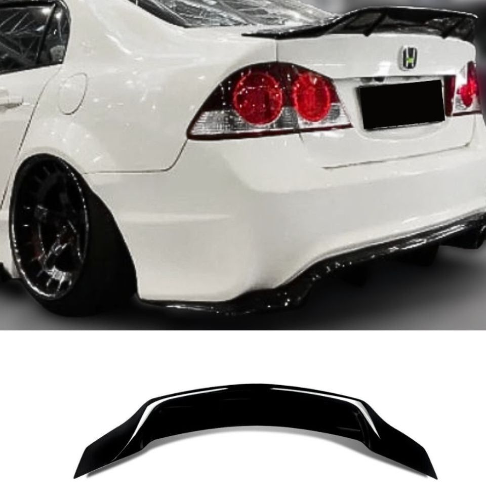 Civic ducktail spoiler carbon