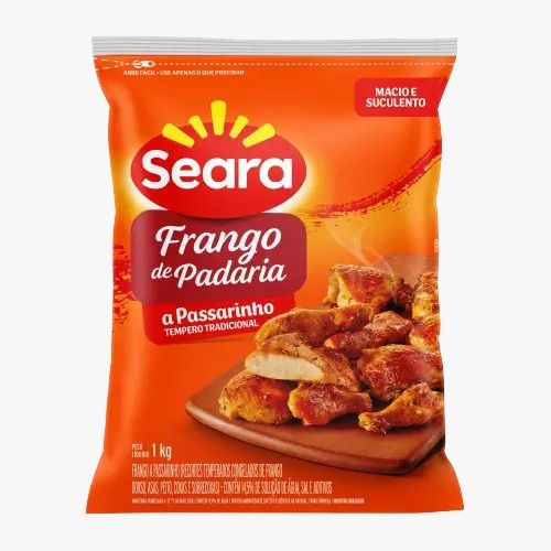 Frango a Passarinho Temperado Seara 1kg
