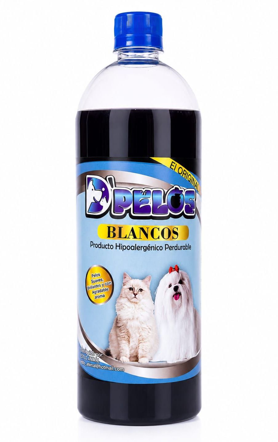 Shampoo pelos blancos litro D'Pelos