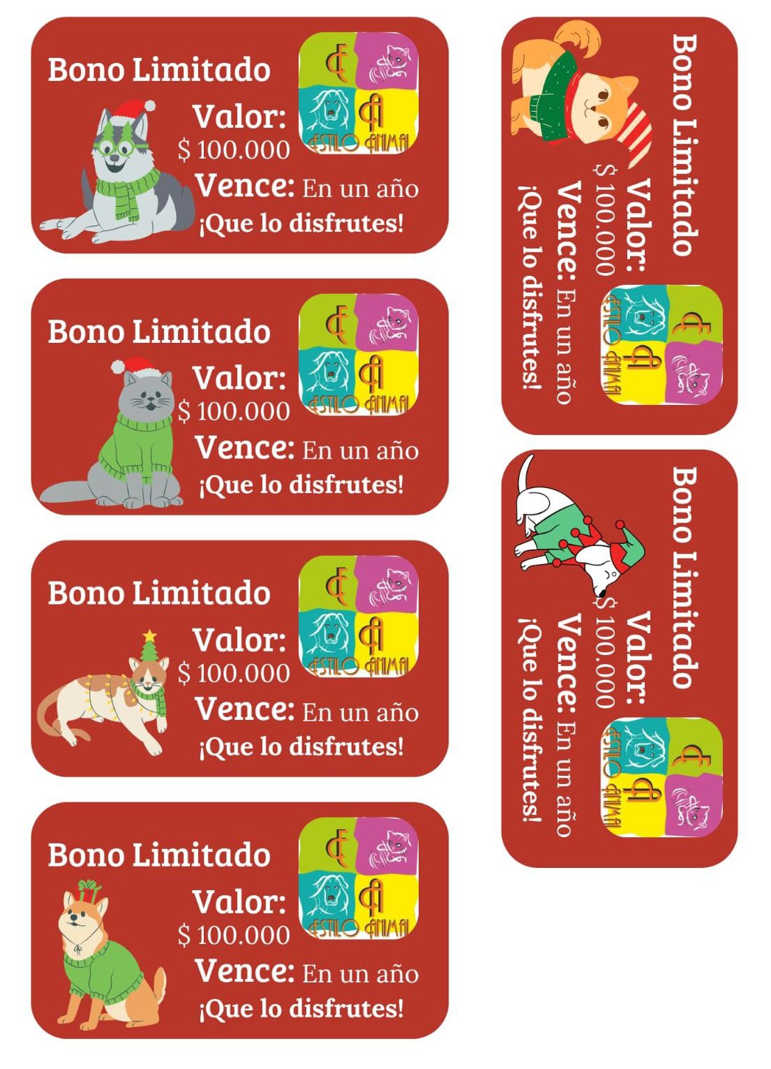 bono regalo $100.000