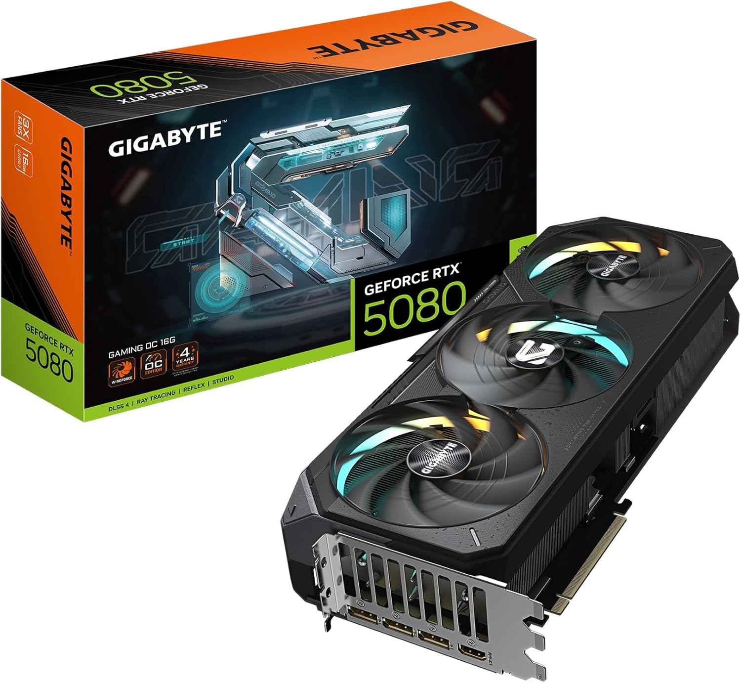 A RTX 5080 GIGABYTE Gaming OC 16GB GDDR7 RGB