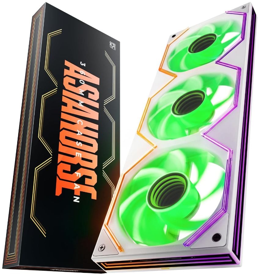 Abanicos RGB Asiahorse Matrix Pro 360mm 3D Infinity Mirror REVERSOS