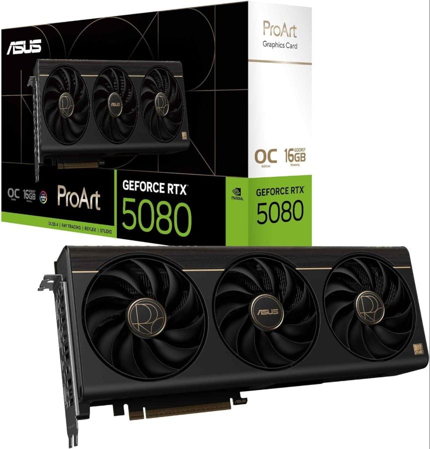 A RTX 5080 ASUS ProArt OC Edition 16GB GDDR7