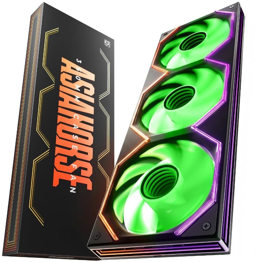 Abanicos RGB Asiahorse Matrix Pro 360mm 3D Infinity Mirror