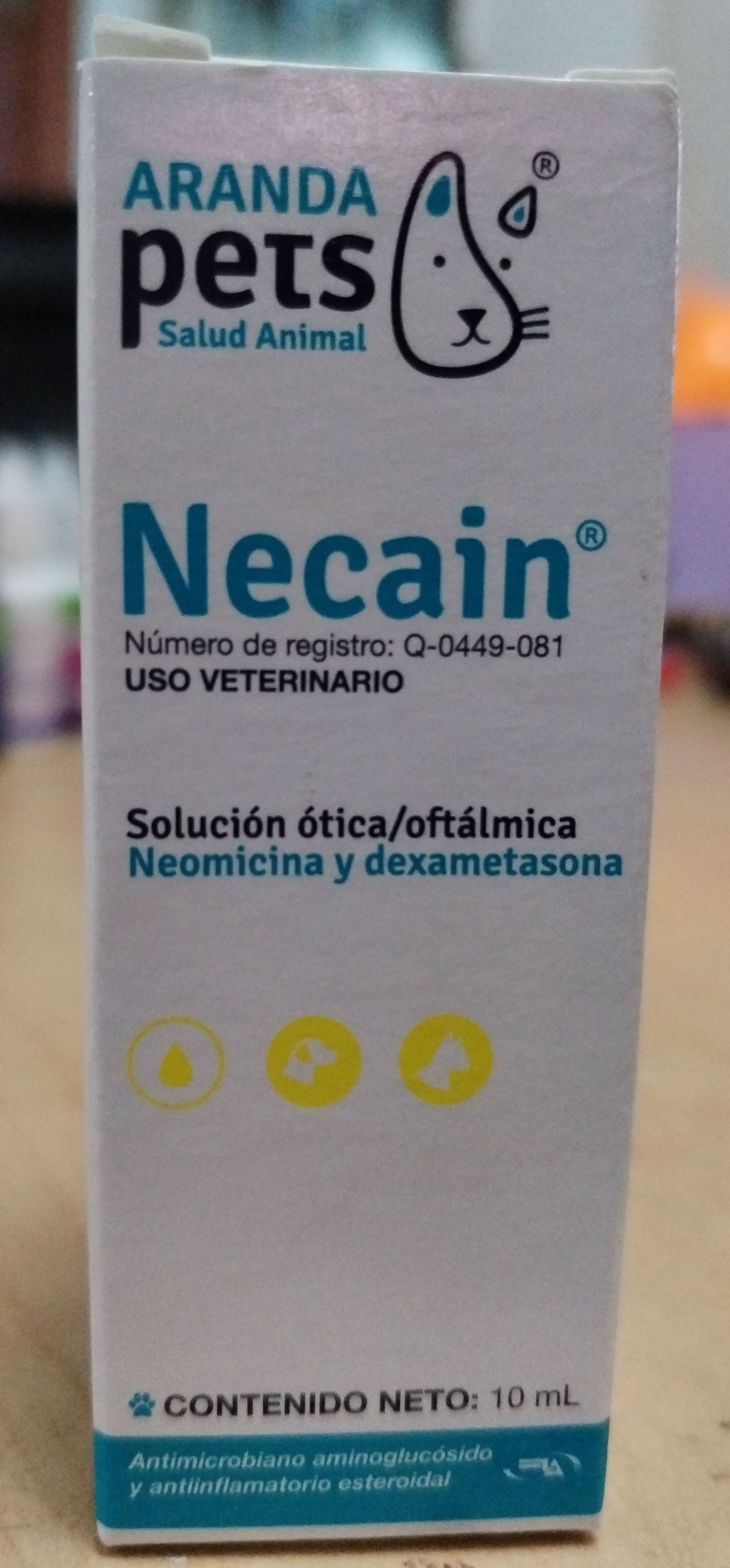 Necain gotas 10ml