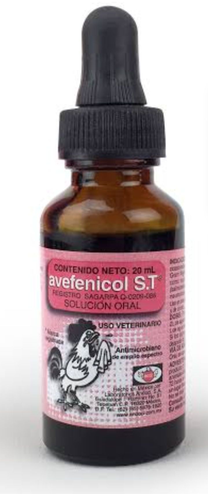 Avefenicol S. T. gotas 100ml