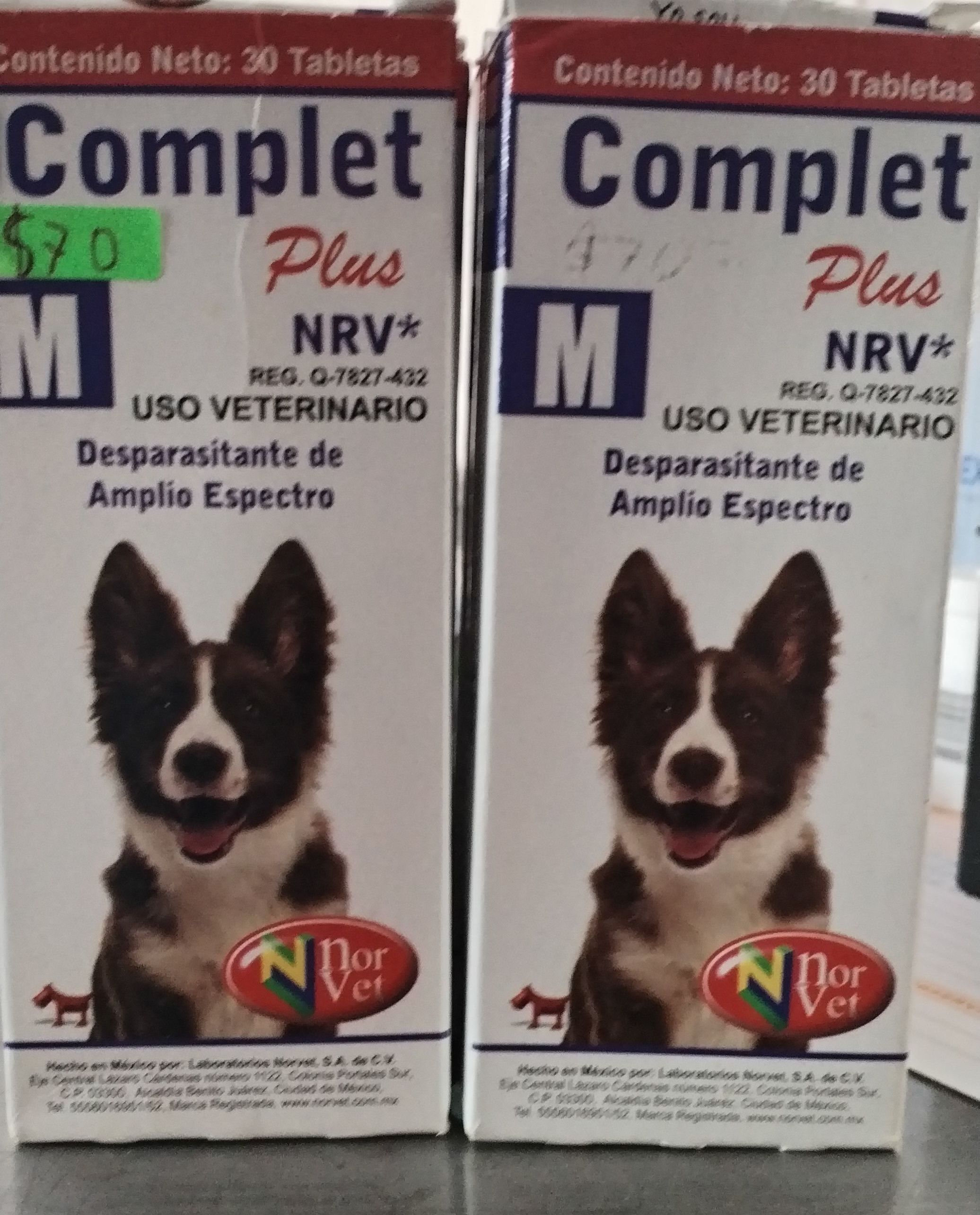 Desparasitantes complet Plus M
