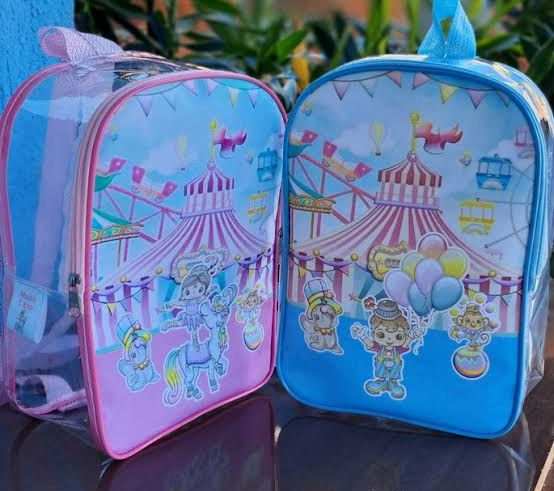 MOCHILA CRISTAL 20X25