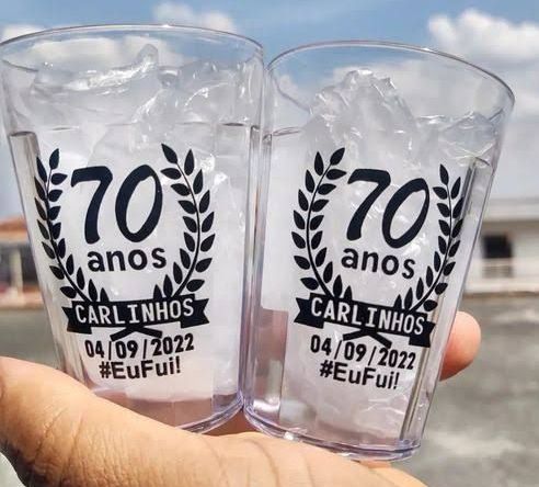 COPO AMERICANO DE ACRILICO