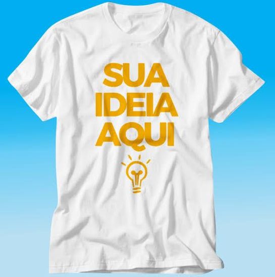 CAMISA BRANCA PERSONALIZADA