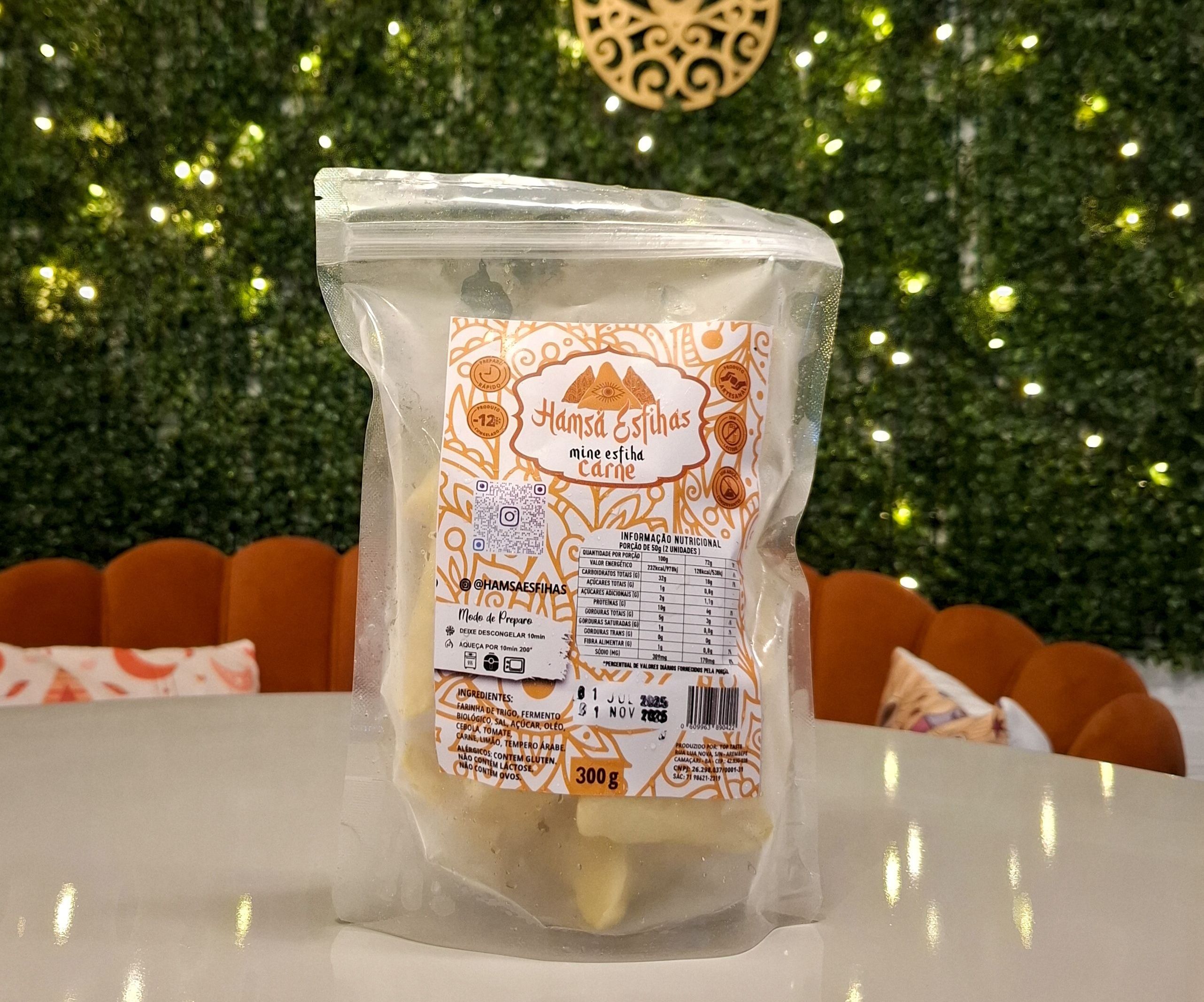 Mini Esfiha de Carne