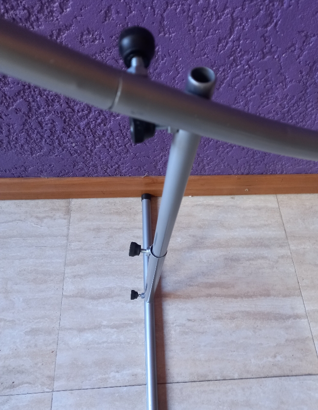 Aro estructura metal circular 1,5m plateado