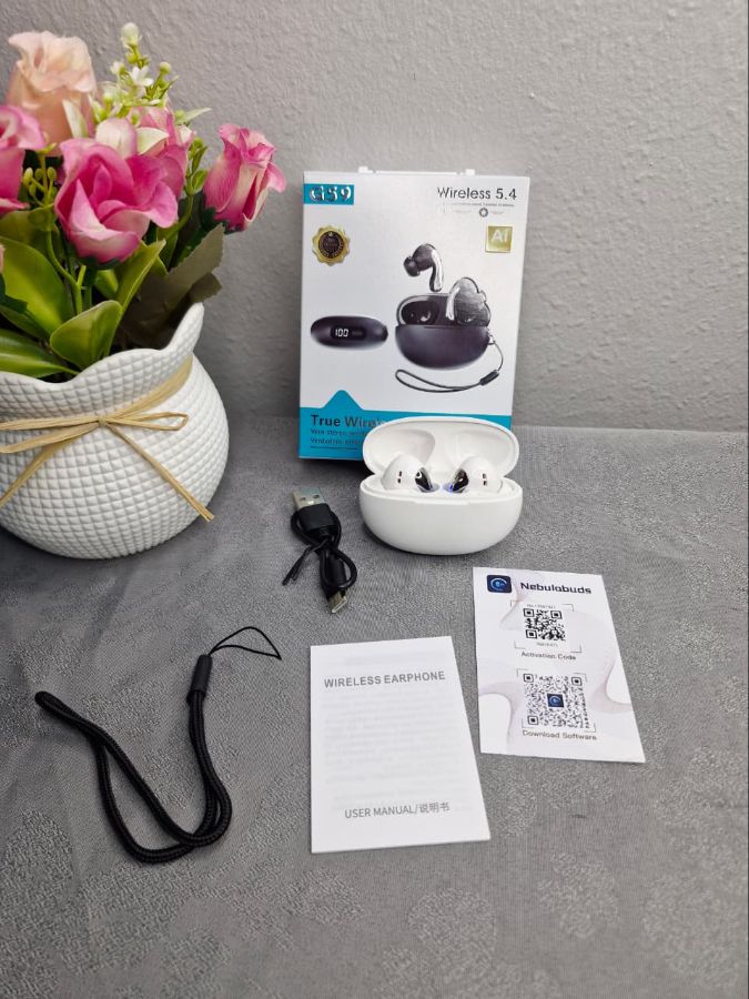 Audífonos Bluetooth con Traductor IA Traducción Instantánea