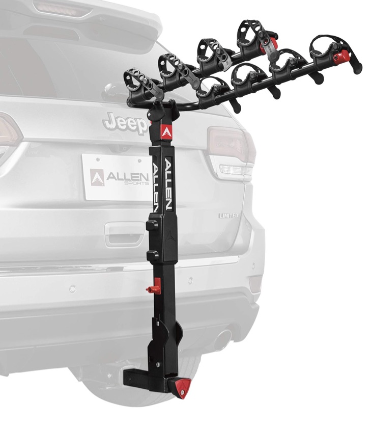 ALLEN DELUXE HITCH RACK 4 BIKE