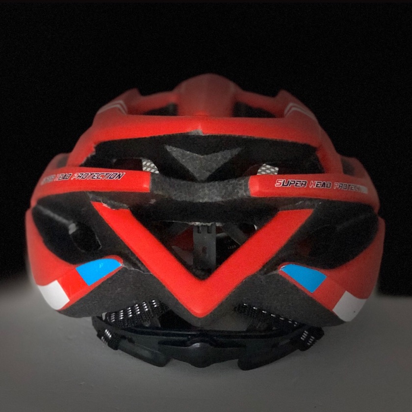 BIKEBOY CASCO ROJO DE ALTA RESISTENCIA