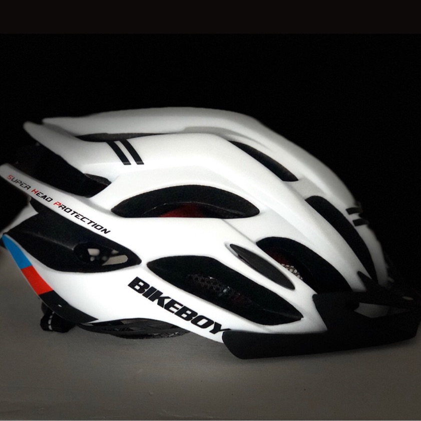 BIKEBOY CASCO BLANCO DE ALTA RESISTENCIA