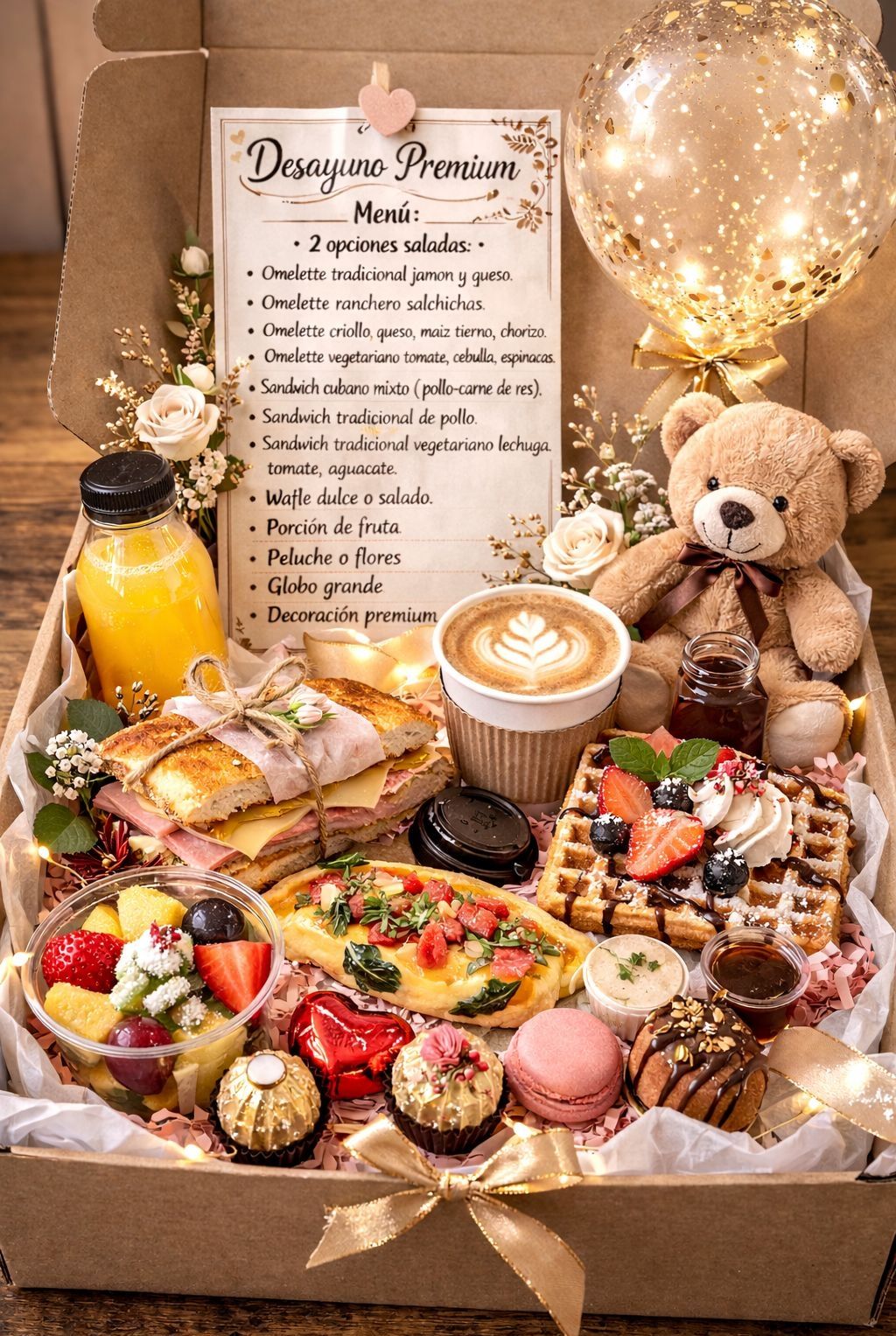 🍽️ Desayuno Premium 🥞