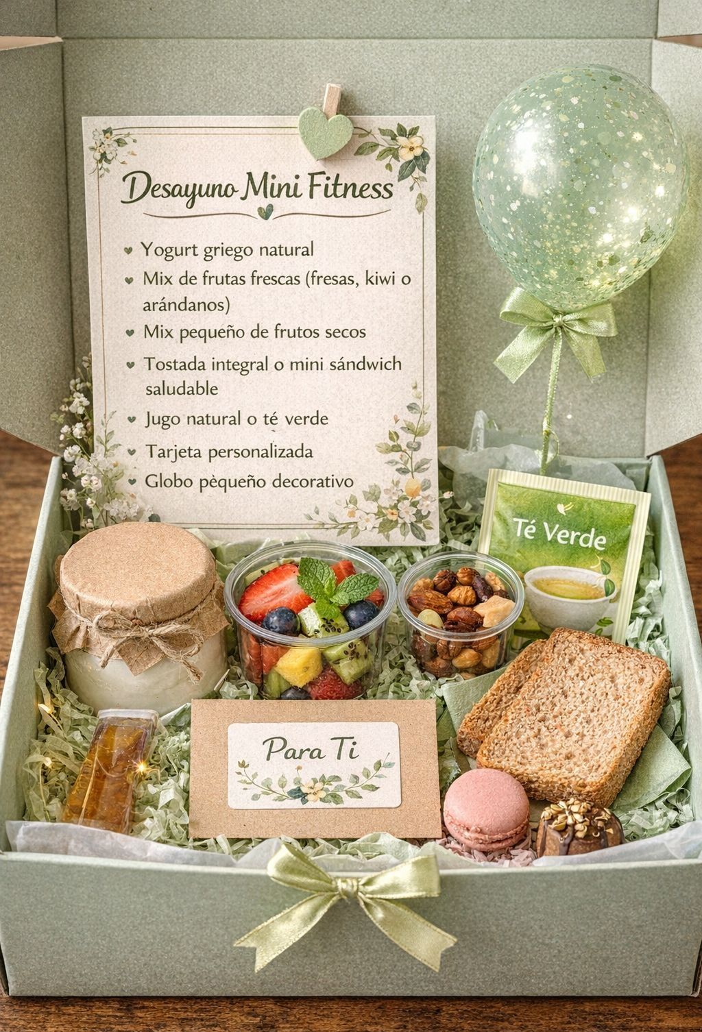 🍽️ Desayuno Mini Fitness 🍵