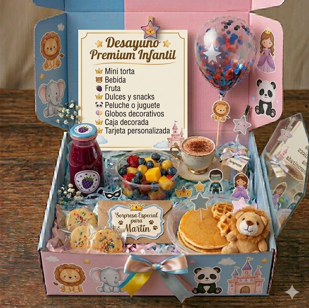 🍽️ Desayuno Premium Infantil 🧸