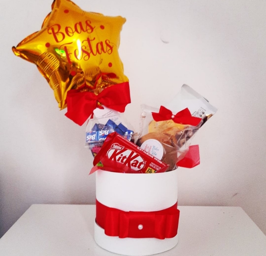 Box Mix Chocolates Boas festas