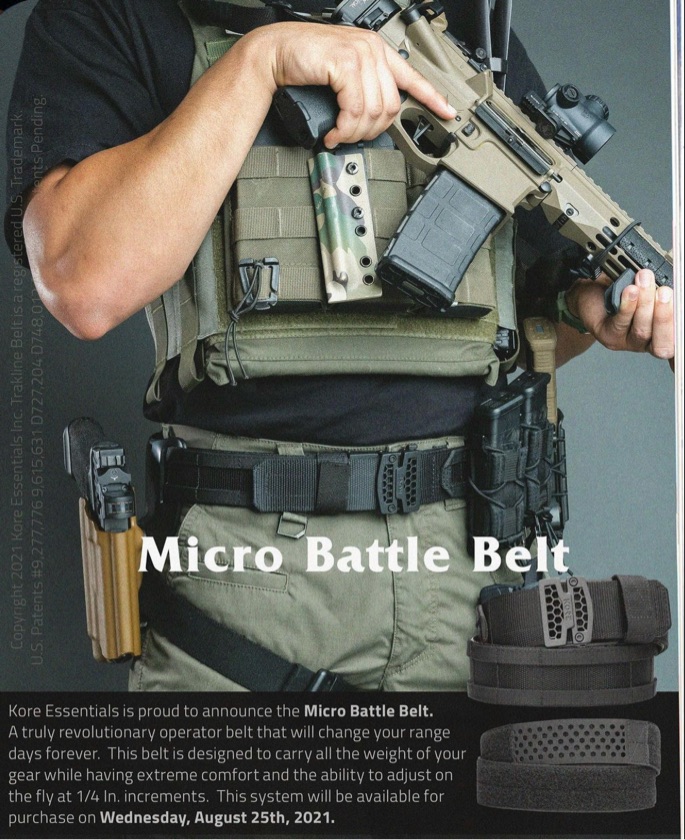 CINTURON MOLLE NEGRO - KORE