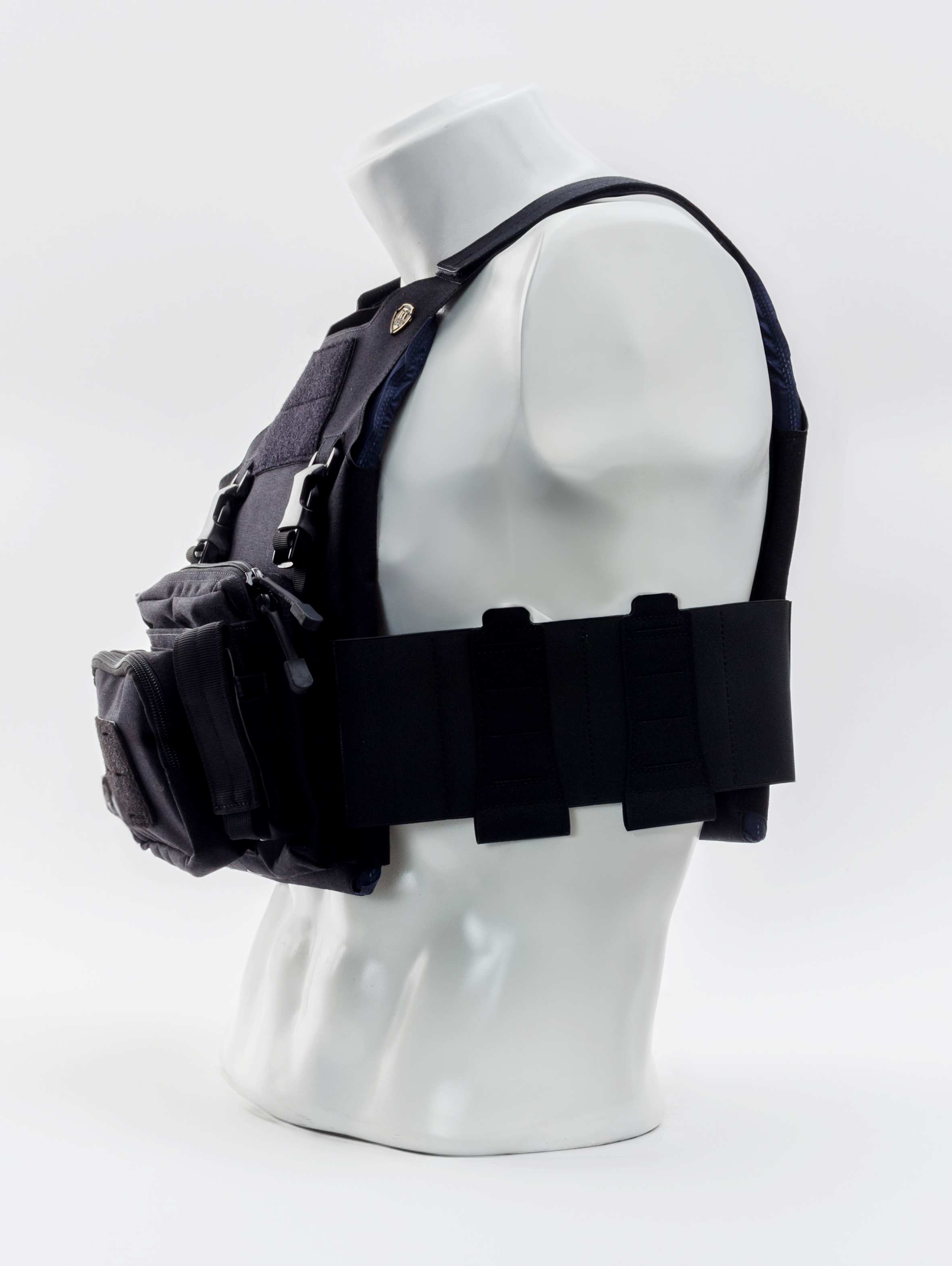 CHALECO COMPACT NEGRO - SIN PLACAS RT ARMOR