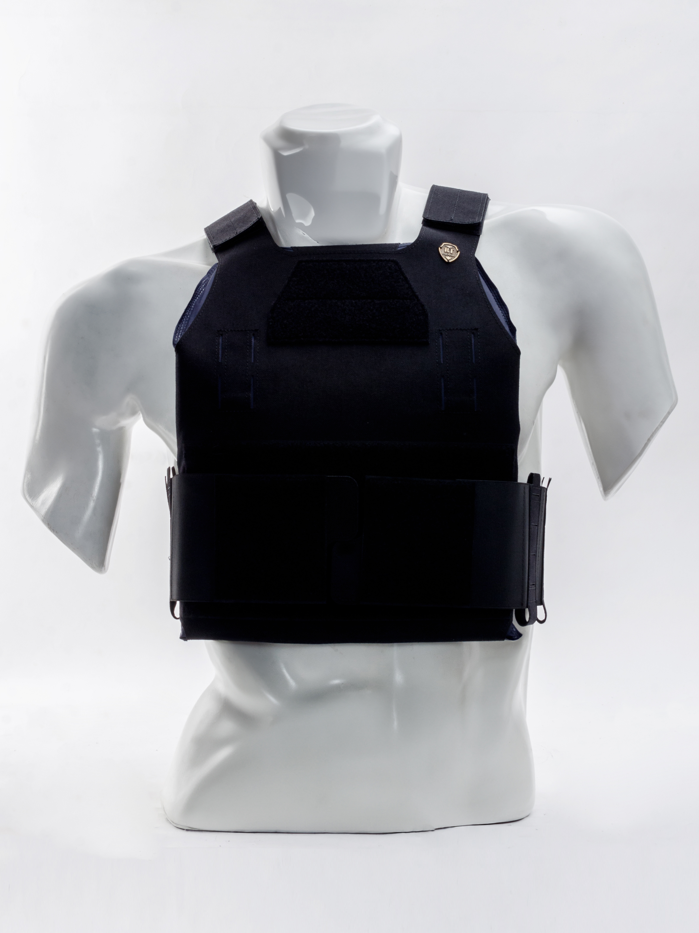 CHALECO COMPACT NEGRO - SIN PLACAS RT ARMOR