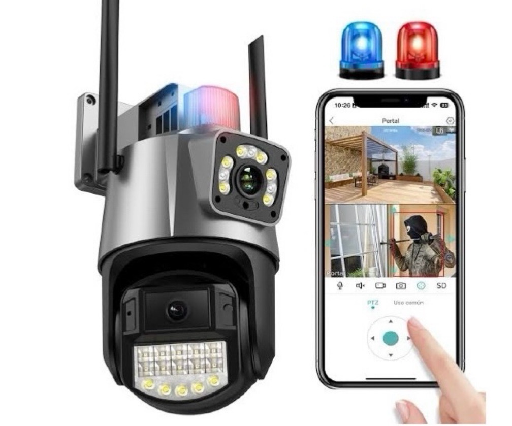 CAMERA WIFI MÚLTIPLA VISÃO