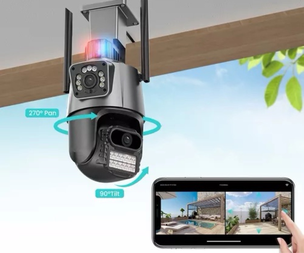 CAMERA WIFI MÚLTIPLA VISÃO