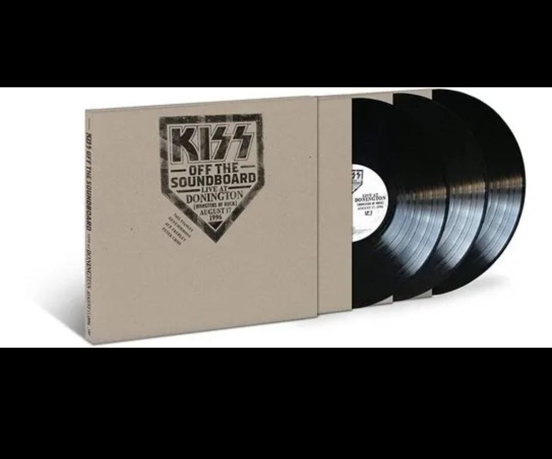 Box 3 lp kiss off the soundboard Nuevo importado