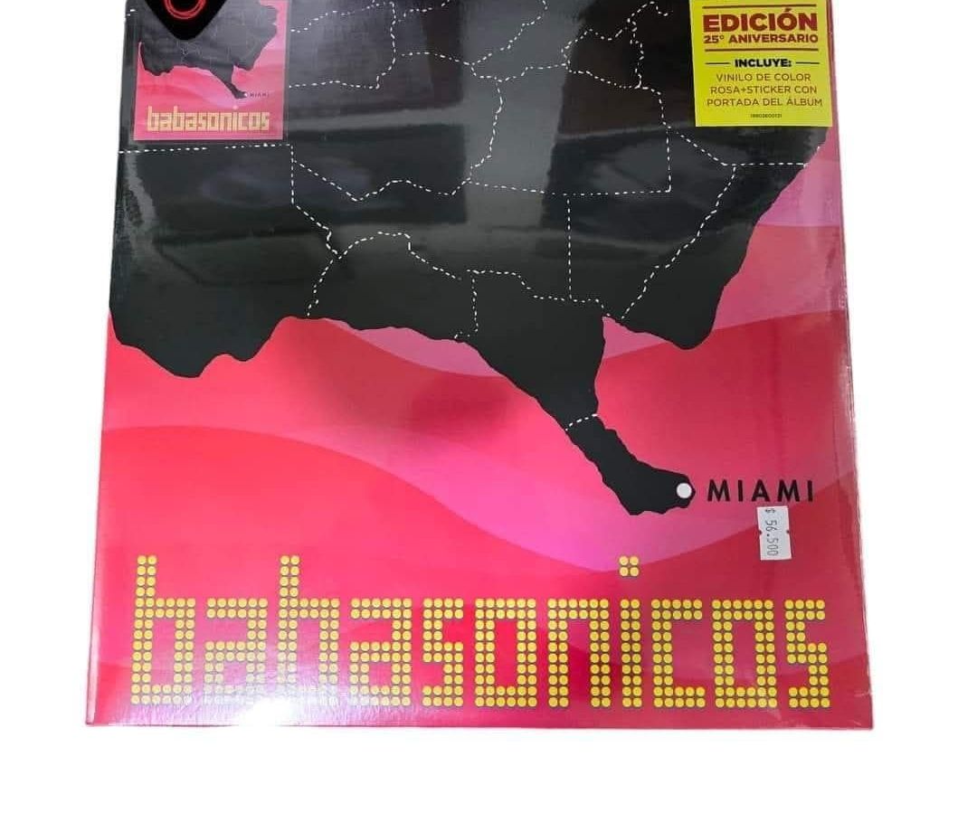 Vinilo (2lp) babasonicos
Miami
Edición 25 aniversario disco color rosa
Nuevo