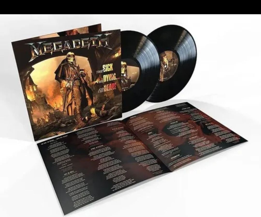 Vinilo (2lp ) megadeth the sick the dying and the dead! Importado
