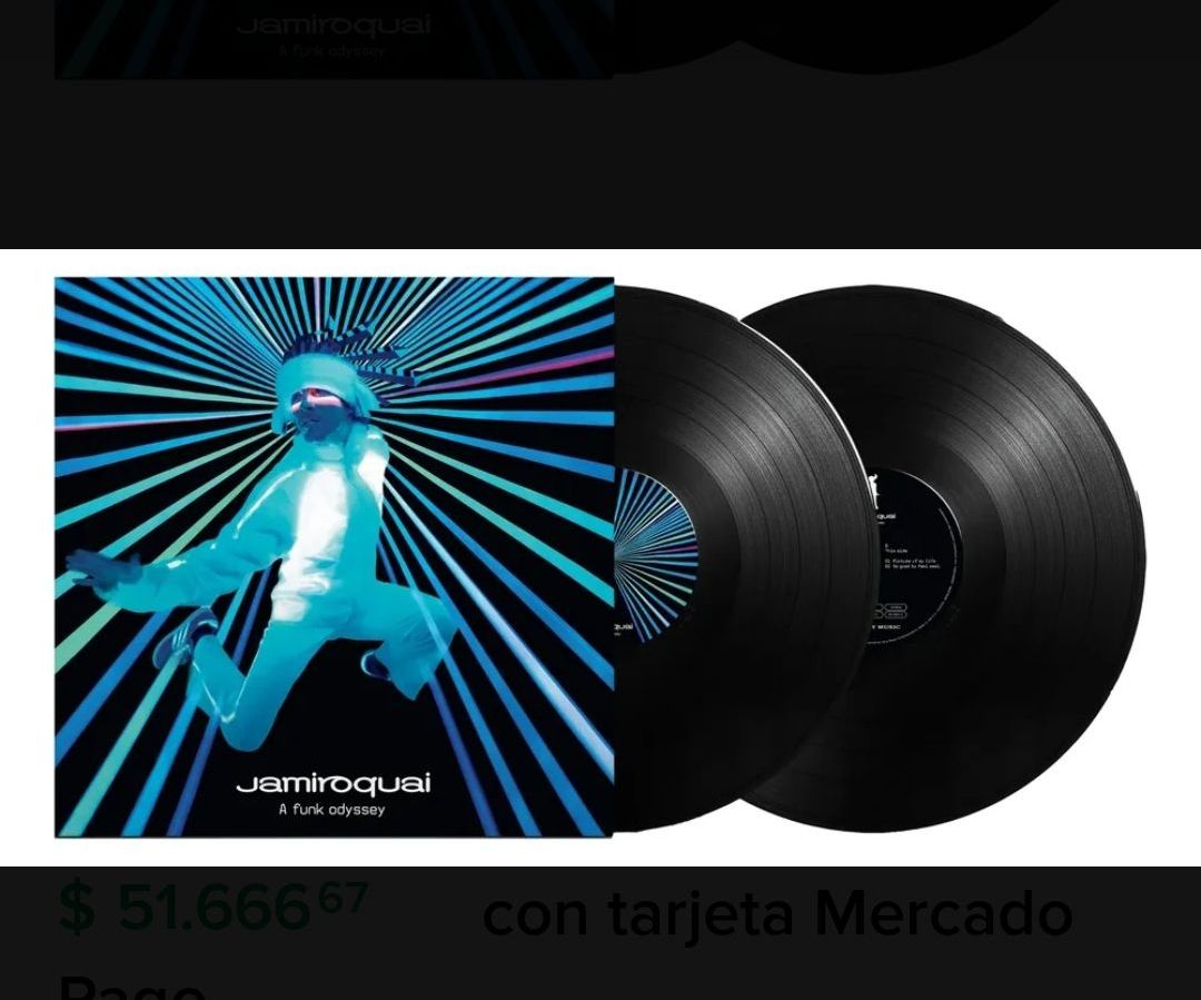 Vinilo (2lp ) jamiroquai a funk odyssey Nuevo importado