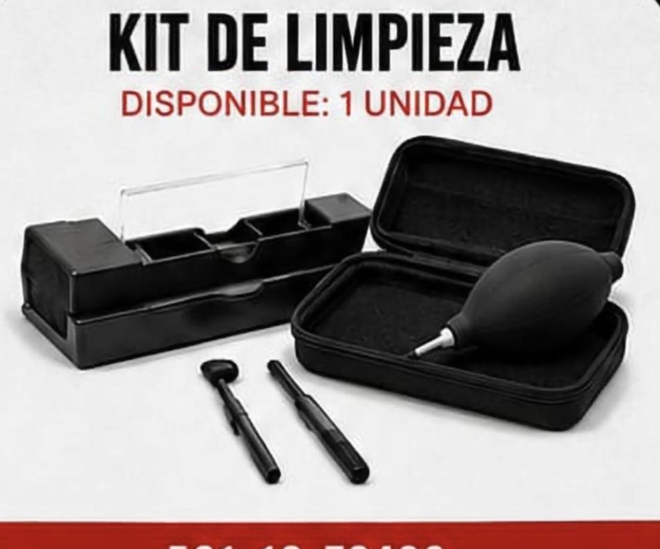 Kit de limpieza vinilo y puas