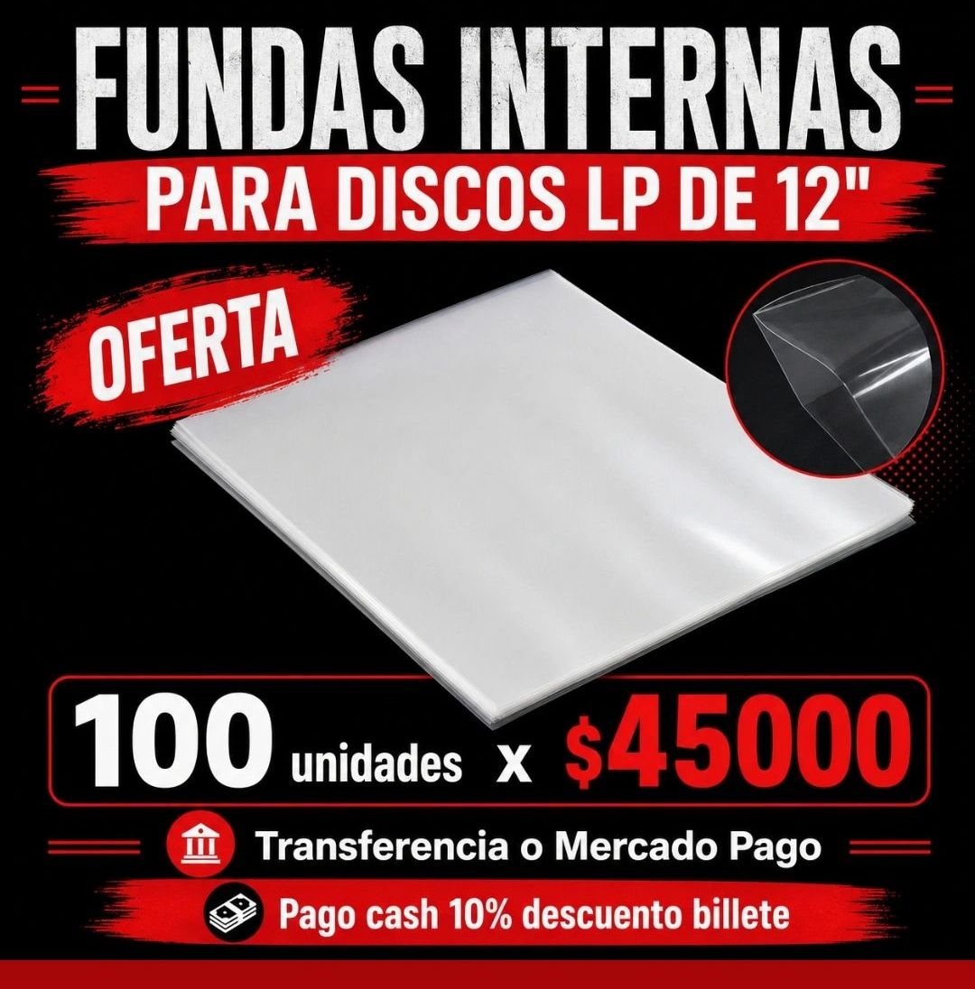 Fundas para discos internas 60 micrones rectangulares