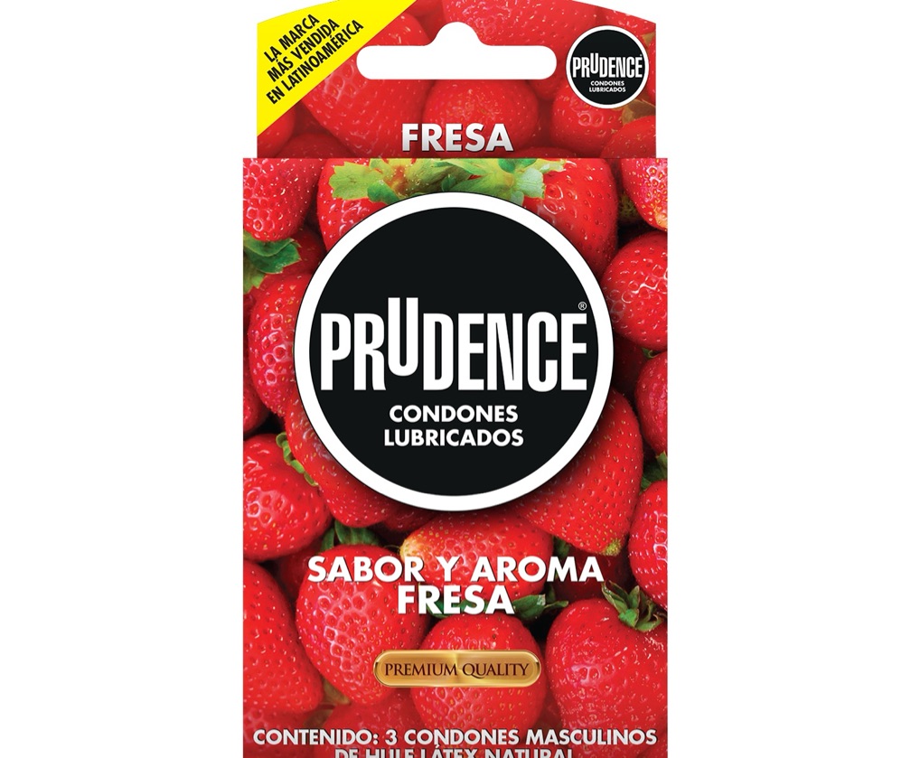 Condones prudence fresa