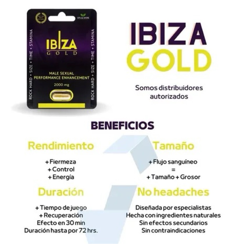 Capsula vigorizante ibiza gold