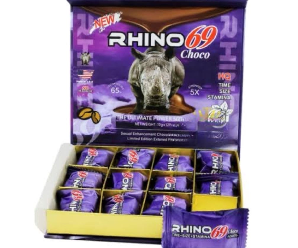 Chocolate vigorizante rhino