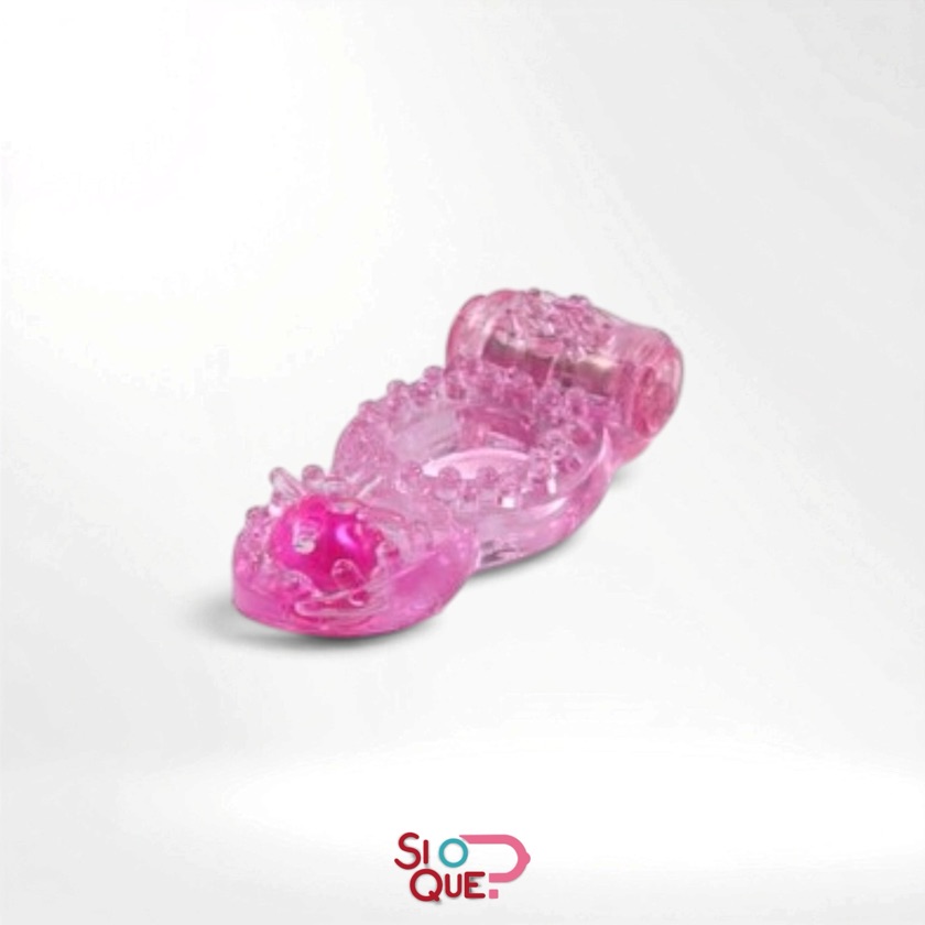 Anillo vibrador economico con perlita