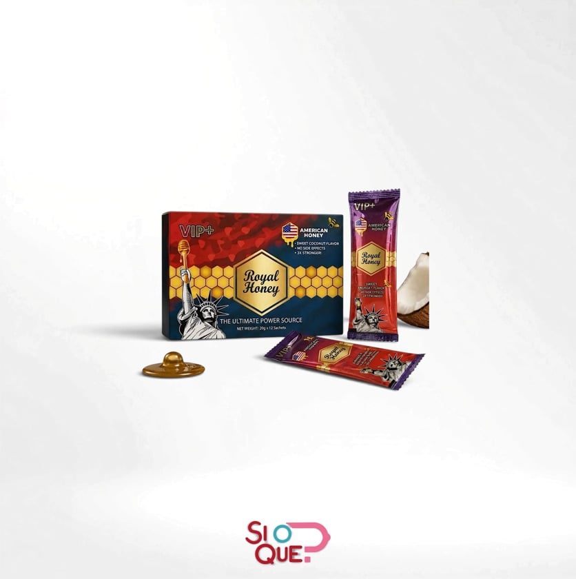 Miel vigorizante royal honey vip+