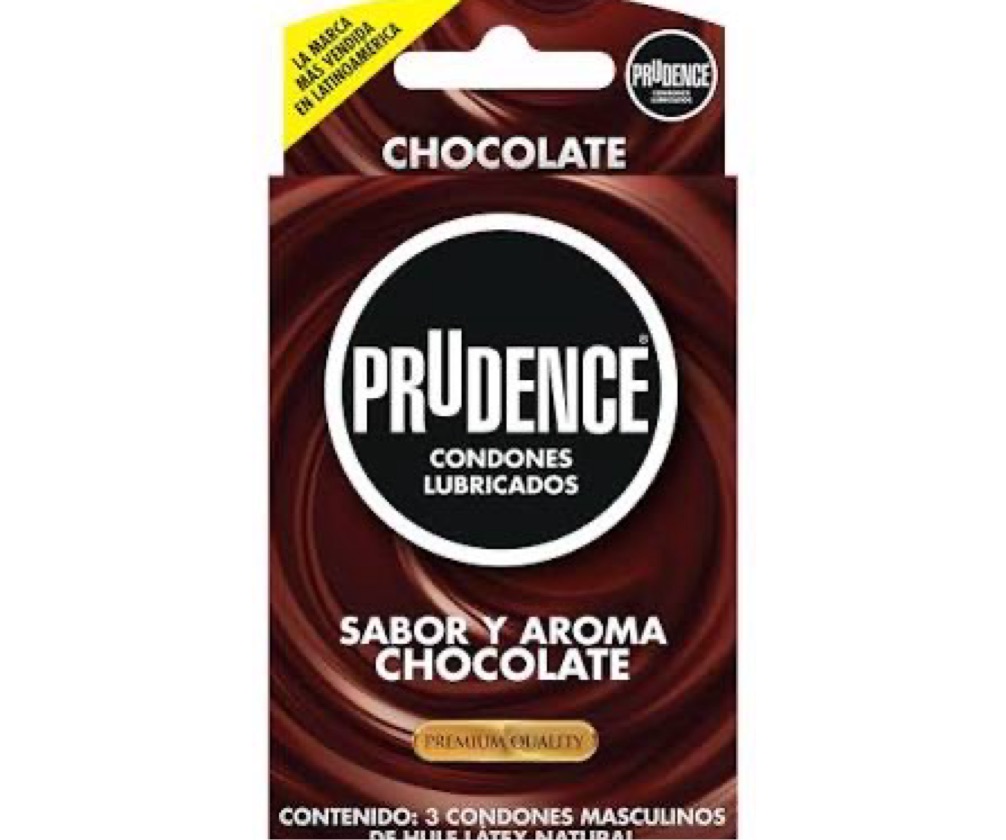 Condones prudence chocolate