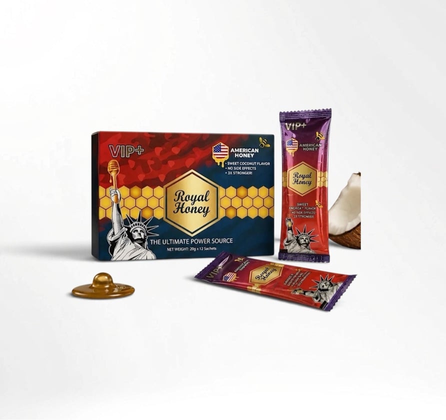 Miel vigorizante royal honey vip+