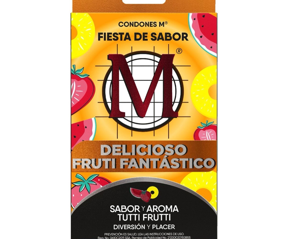 Condones m force fruti fantastico
